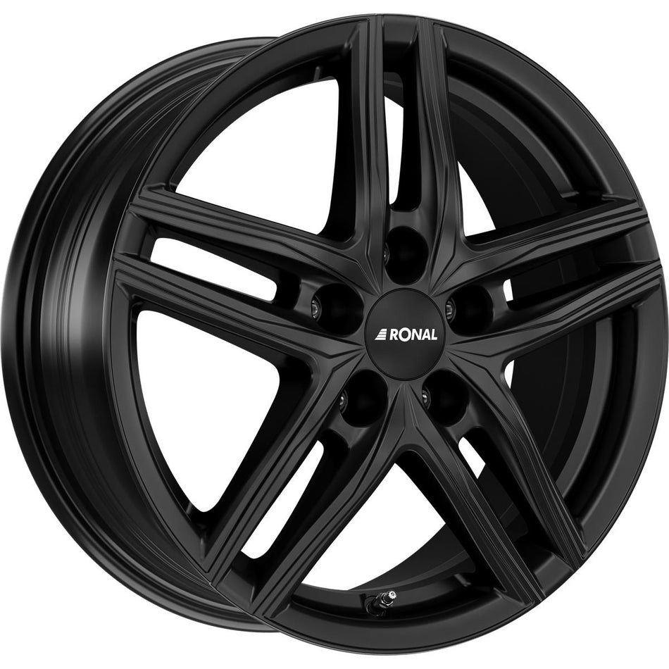 RONAL R65 JET BLACK MATT 6,5x17 5/100 ET50 CB68,0 60°