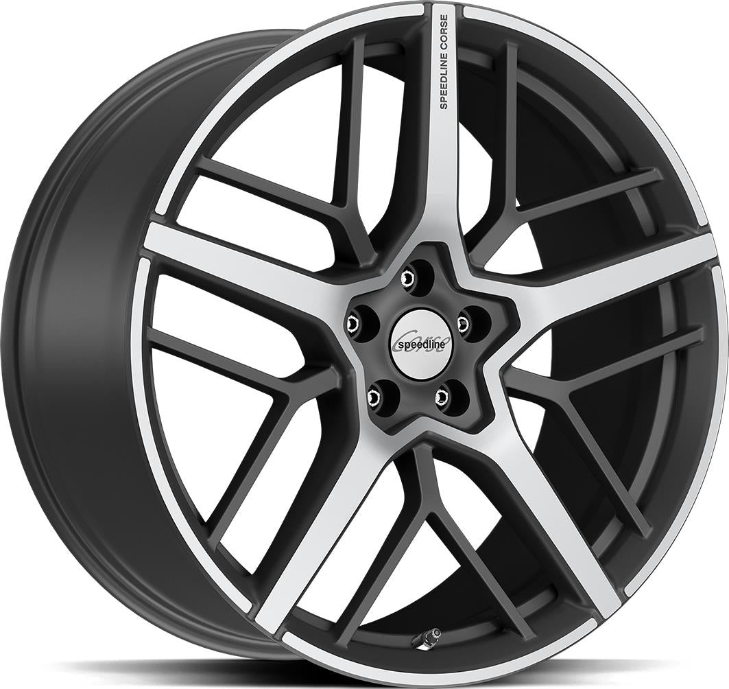 RONAL SL8 Dominatore Orbit Grey Matt Fron Cut 11,5x21 5/112 ET43 CB66,6 Kulkona R13
