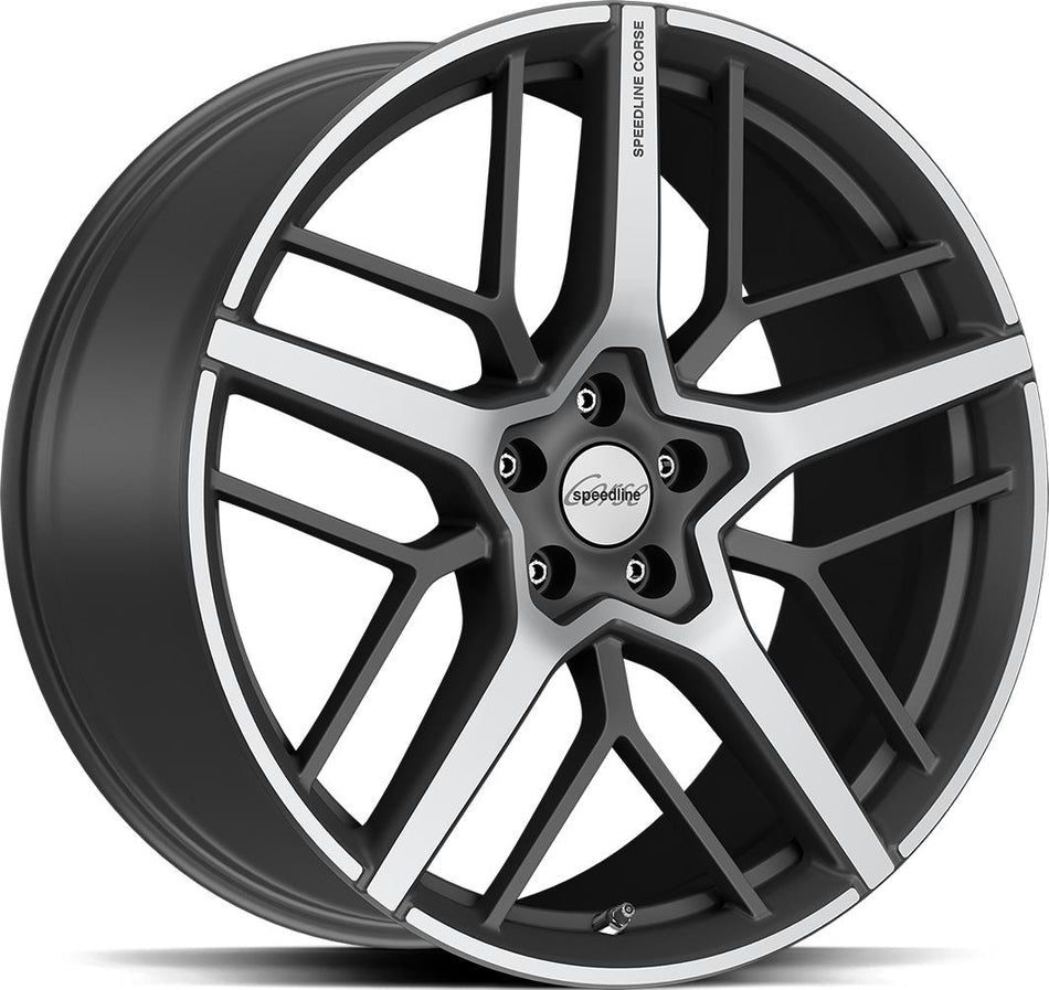 RONAL SL8 Dominatore Orbit Grey Matt Fron Cut 11,5x21 5/112 ET43 CB66,6 Kulkona R13