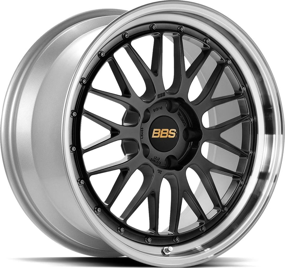 BBS LM Diamond Black 7x17 4/100 ET48 CB70,0 60°