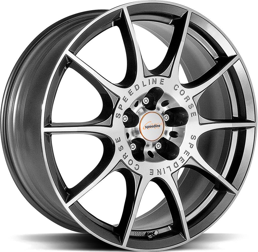 RONAL SL2 Marmora Antracite Front Cut 9,5x20 5/108 ET40 CB76,0 60°