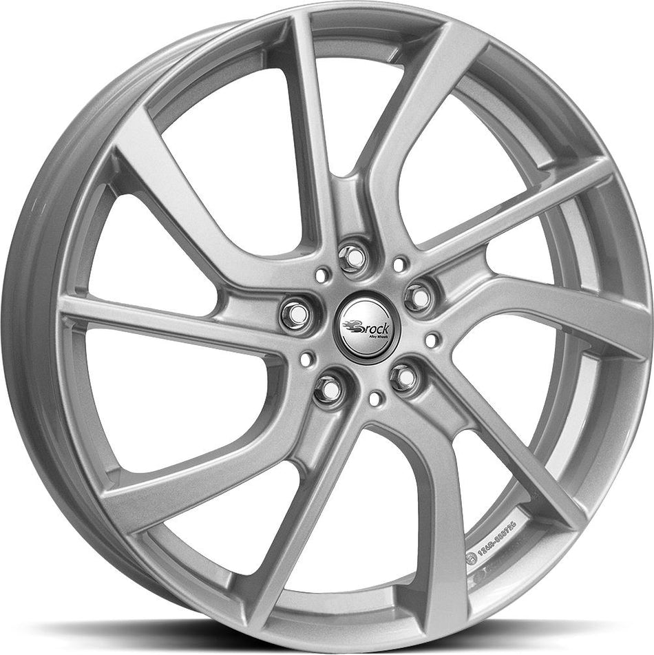BROCK eB1 Crystal Silver 5x19 5/112 ET43 CB66,6 60°