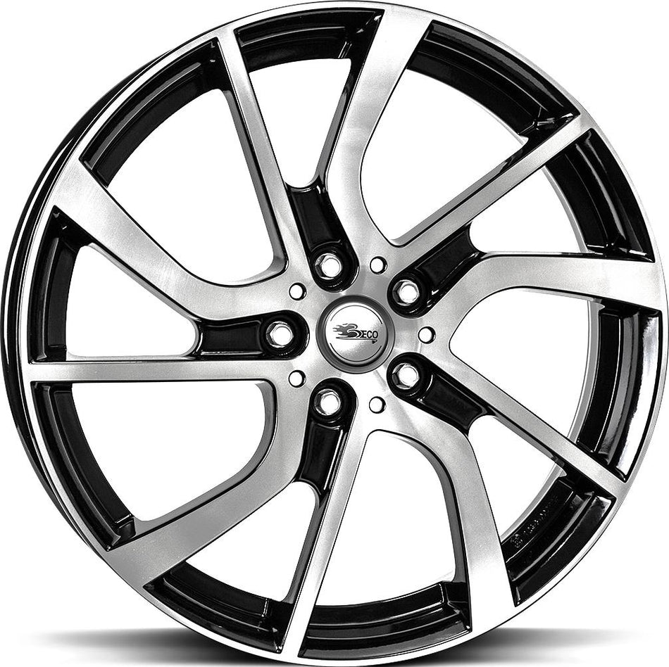 BROCK eB1 Black Full Polish 5x19 5/112 ET43 CB66,6 60°