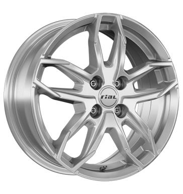 Rial Lucca Polar-Silber 6,5x16 5/100 ET47 CB57,1