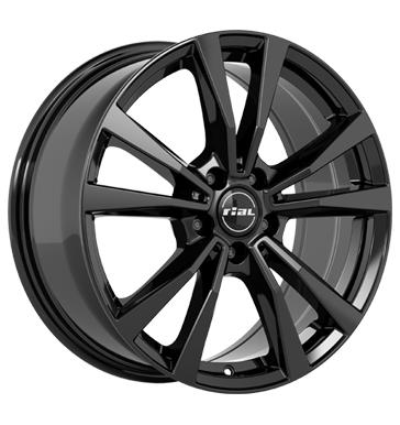 Rial M12 Diamant-Schwarz 7,5x17 5/112 ET45 CB66,5