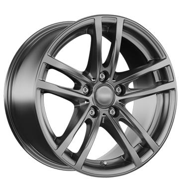 Rial X10 Metal-Grey 7x17 5/112 ET47 CB57,1 Kulkona R13