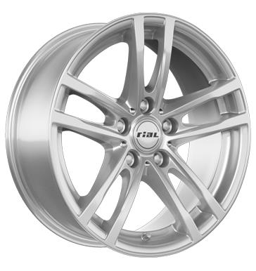 Rial X10X Polar-Silber 8,5x18 5/112 ET44 CB66,5 60°