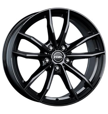 Rial X12 Diamant-Schwarz 7,5x17 5/112 ET27 CB66,5