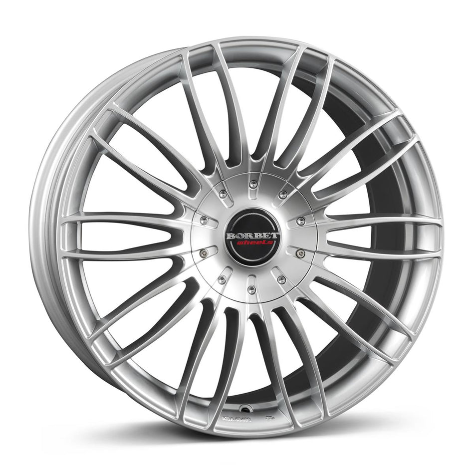 BORBET CW3 Sterling Silv 7,5x17 5/130 ET63 CB78.2 60°