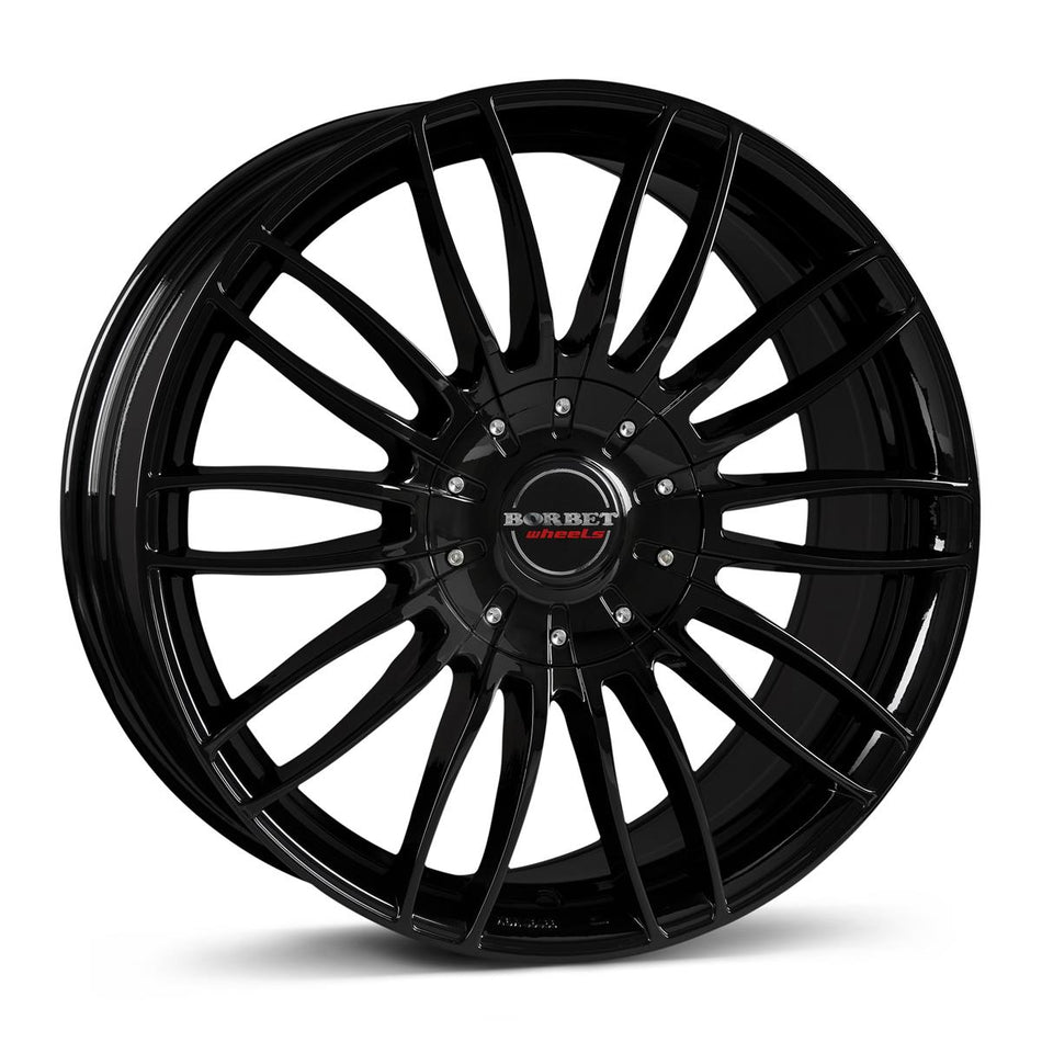 BORBET CW3 black glossy 9x21 5/114,3 ET30 CB67,1 60°
