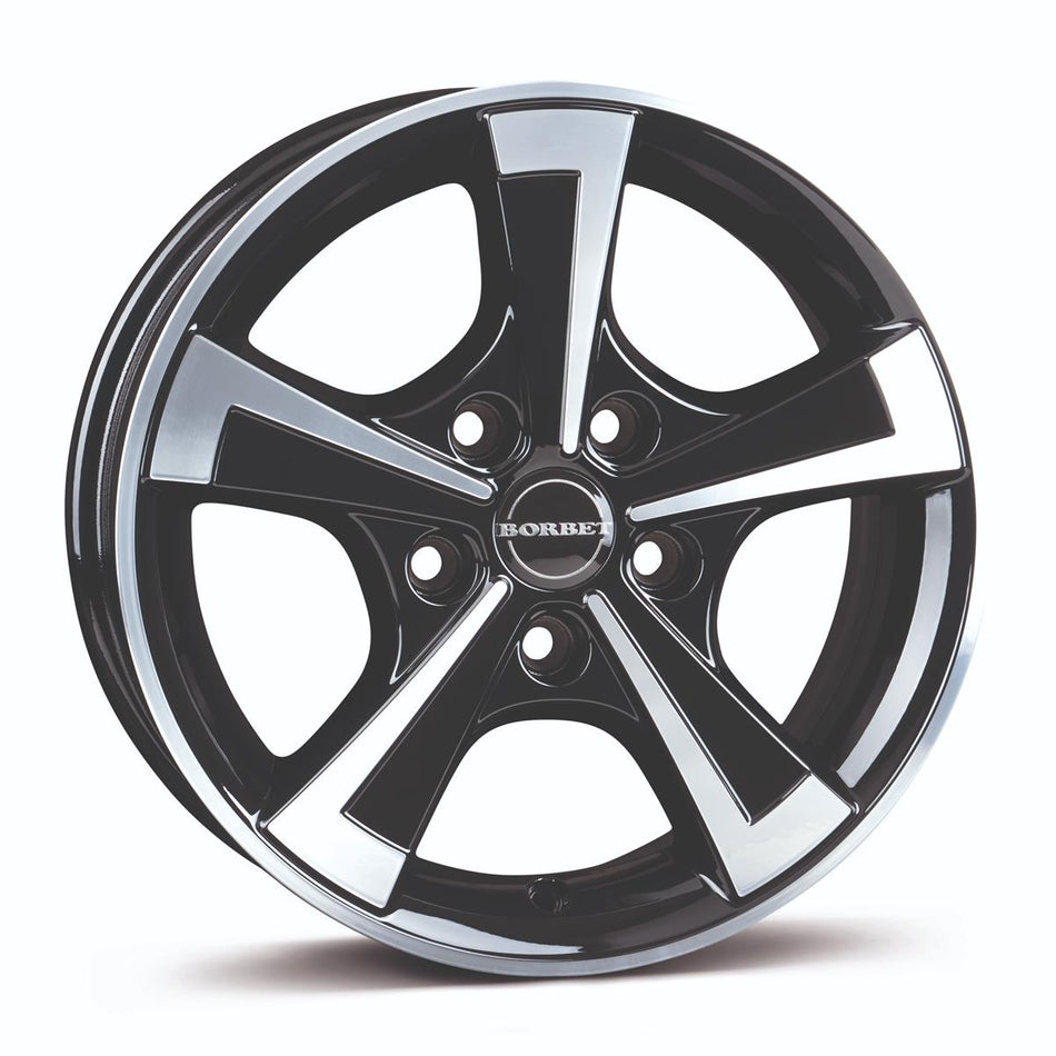 BORBET CWT black polished glossy 6x15 5/112 ET30 CB66,5 60°
