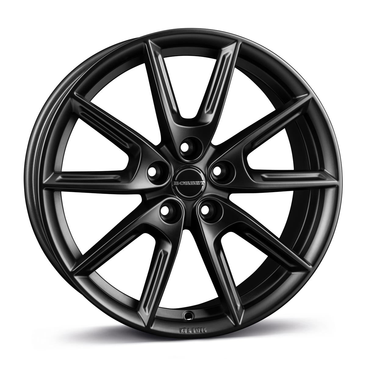 BORBET LX18 black matt 8x18 5/108 ET45 CB72.5 60°