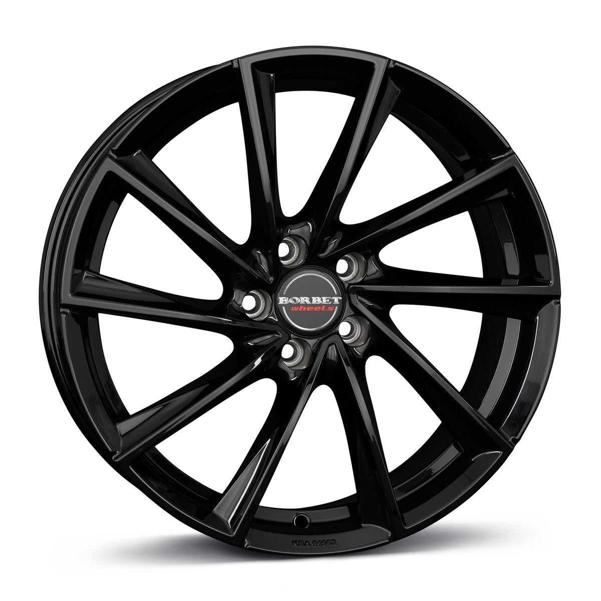 BORBET VTX Black Gloss 8,5x19 5/112 ET40 CB66.6 60°
