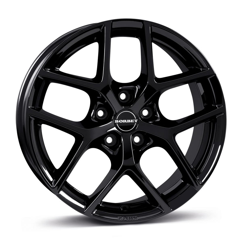 BORBET Y black glossy 6,5x16 5/114,3 ET32 CB72,5 60°