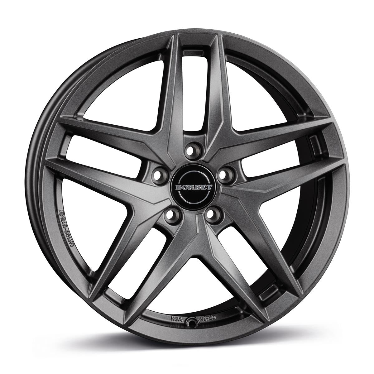 BORBET Z dark grey matt 7,5x18 5/112 ET49 CB66.6