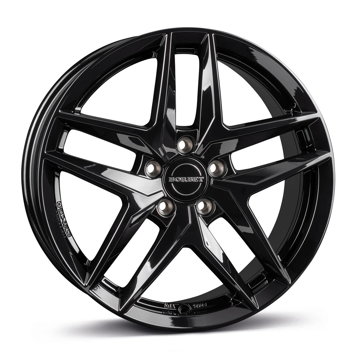 BORBET Z Black Gloss 8x18 5/112 ET38 CB66.6