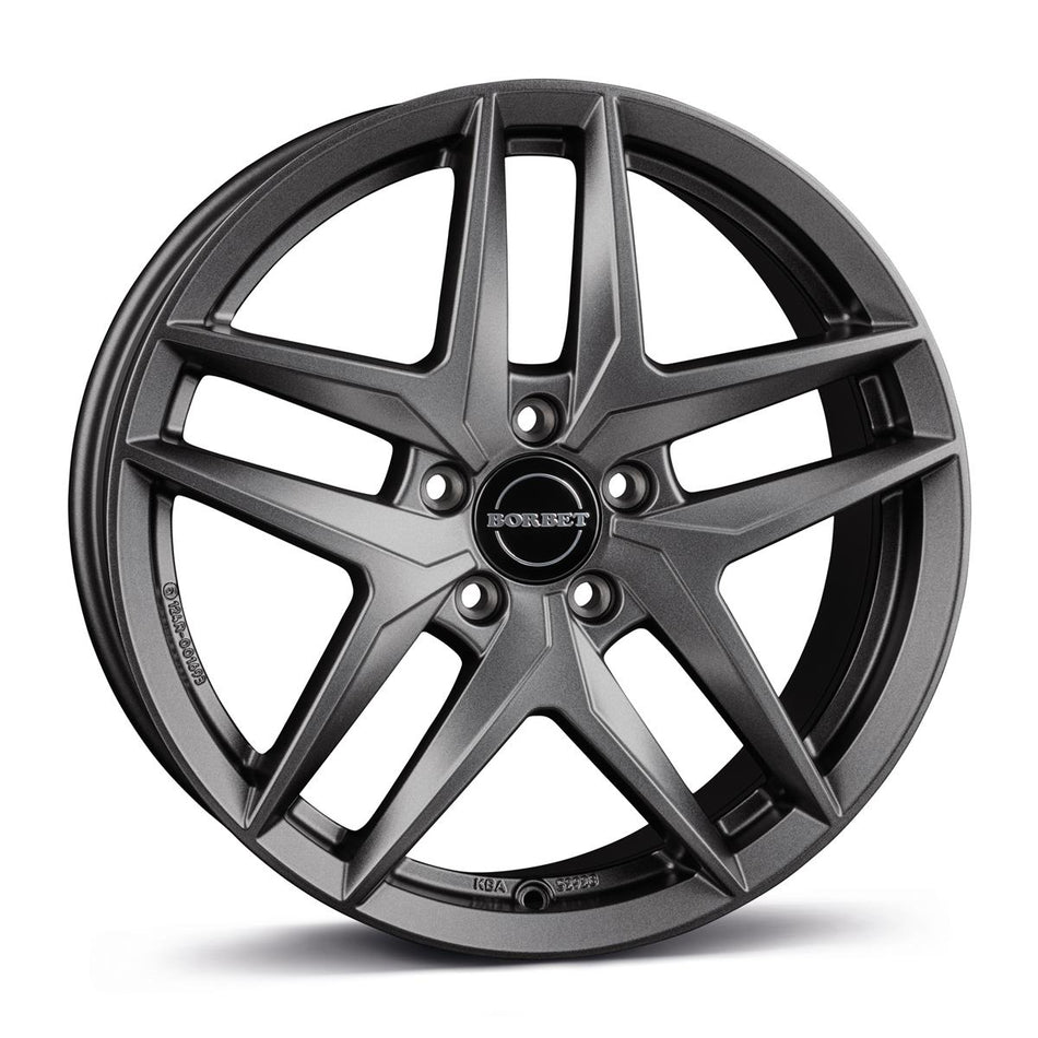 BORBET Z dark grey matt 8x19 5/112 ET39 CB66.6