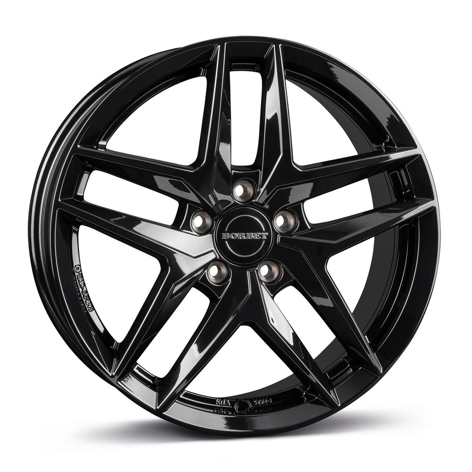 BORBET Z Black Gloss 8x19 5/112 ET43 CB66.6