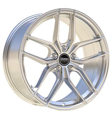 Ocean Wheels FF1 Silver 8,5x19 5/108 ET45 CB63,3