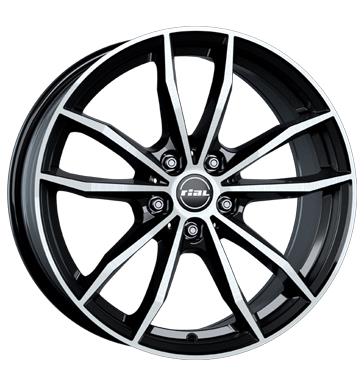 Rial X12 Diamant-Schwarz Frontpoliert 8x19 5/112 ET39 CB66,6