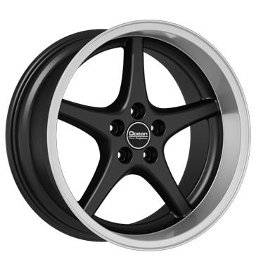 Ocean Wheels MK18 Black Diamond 8,5x18 5/108 ET6 CB65,1