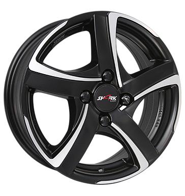 Alutec Shark Racing-Schwarz Frontpoliert 7,5x17 5/100 ET35 CB63,3 60°