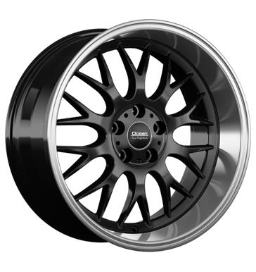 Ocean Wheels Super DTM Black Diamond 8,5x18 5/108 ET6 CB65,1