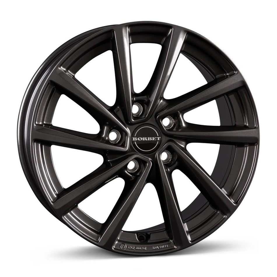 BORBET V mistral anthracite glossy 7x16 5/112 ET48 CB66,6