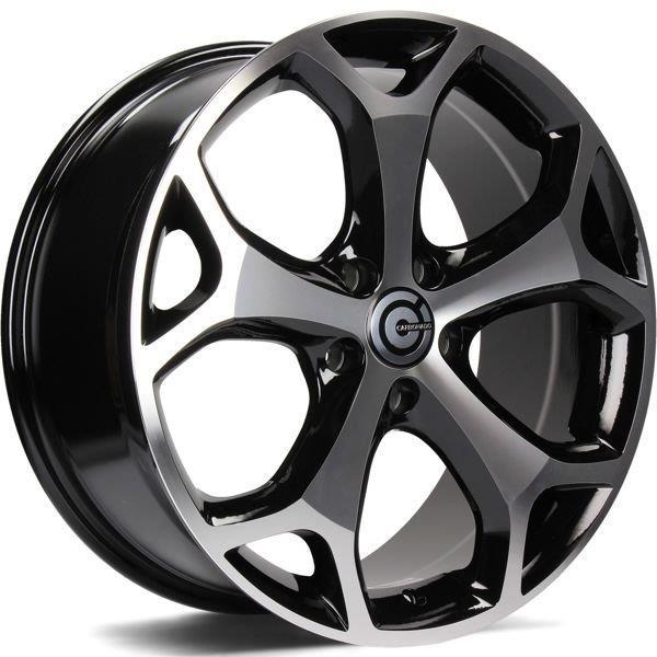 LASVEGAS Black Front Polished 8x18 5/108 ET50 CB63,4 60°