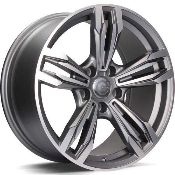 Dynamite Matt Anthracite Front Polished 8,5x18 5/120 ET30 CB72,6 60°