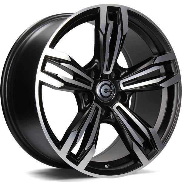 Dynamite Matt Black Front Polished 8x17 5/120 ET30 CB72,6 60°