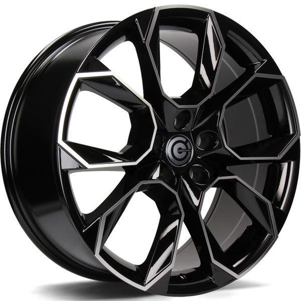 Beast Black Front Polished 8x18 5/112 ET43 CB57,1 60°