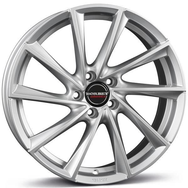 VTX brilliant silver 8,5x19 5/112 ET35 CB66,5 60°