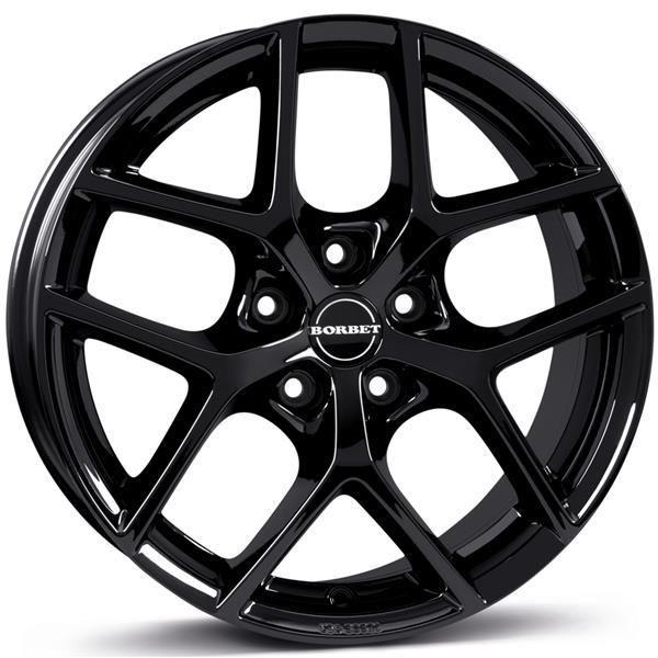 Y Black Glossy 7,5x17 5/112 ET45 CB72,6 60°