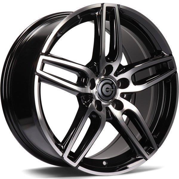 Way Black Front Polished 8x18 5/112 ET45 CB66,6 60°