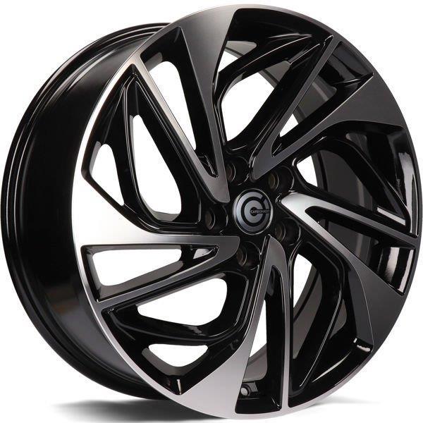 Atlantic Black Front Polished 7,5x19 5/114,3 ET51 CB73,1 60°