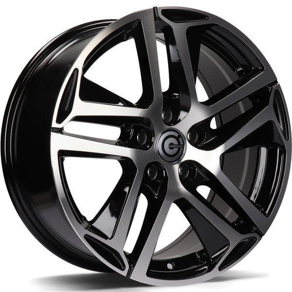Nice Black Front Polished 7,5x17 5/108 ET45 CB67,1 60°