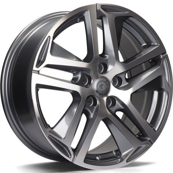 Nice Anthracite Front Polished 7,5x17 5/108 ET45 CB67,1 60°