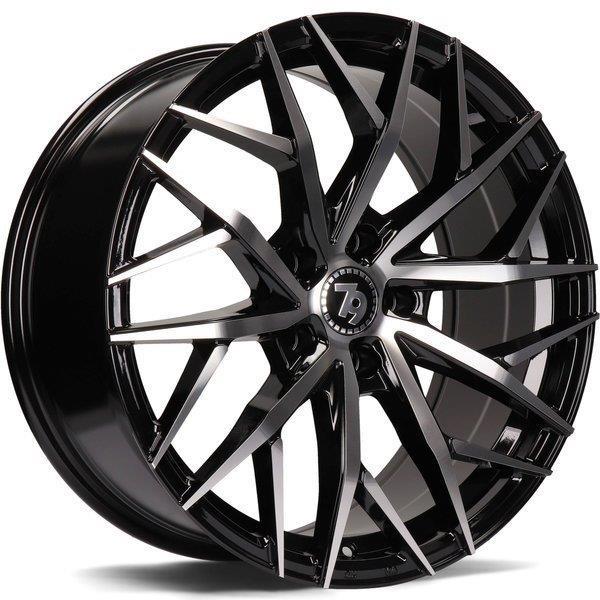 SV-C Black Front Polished 8x18 5/120 ET33 CB72,6 60°