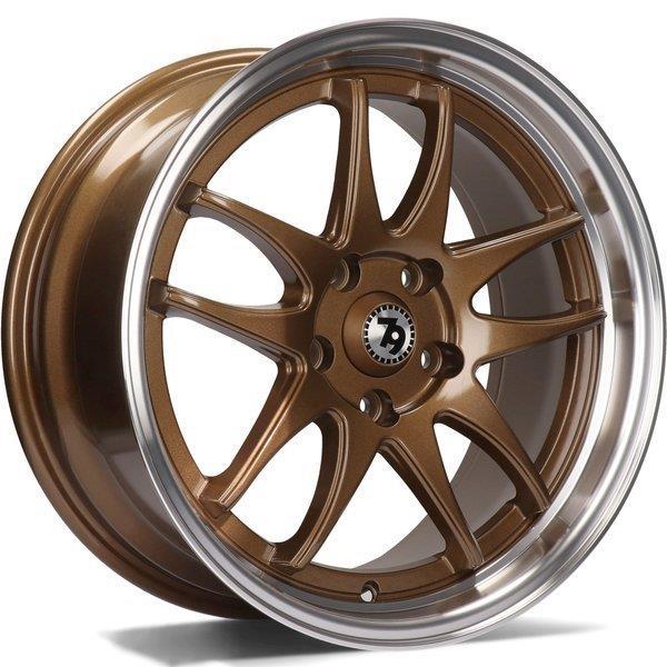 SV-I Bronze Lip Polished 8x17 5/112 ET35 CB66,5 60°