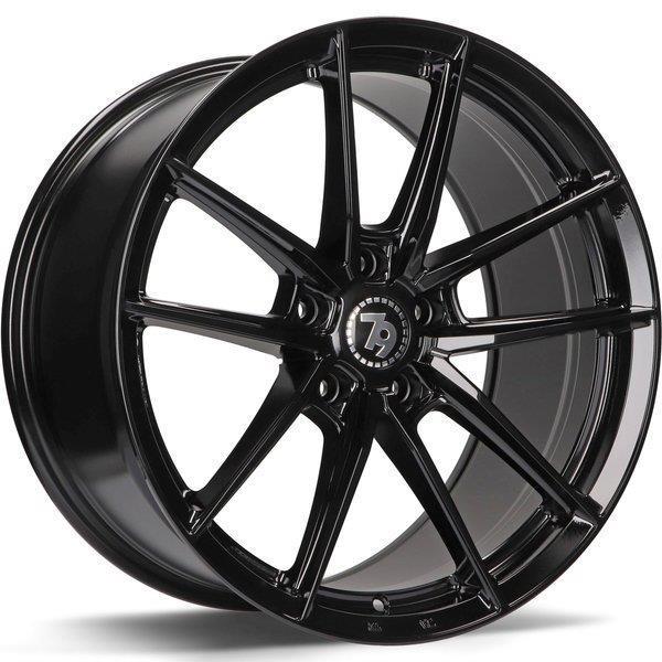 SCF-A Black Glossy 9,5x19 5/120 ET38 CB74,1 60°
