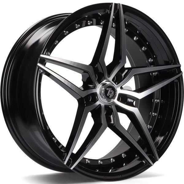 SV-AR Black Front Polished 8,5x19 5/120 ET30 CB74,1 60°