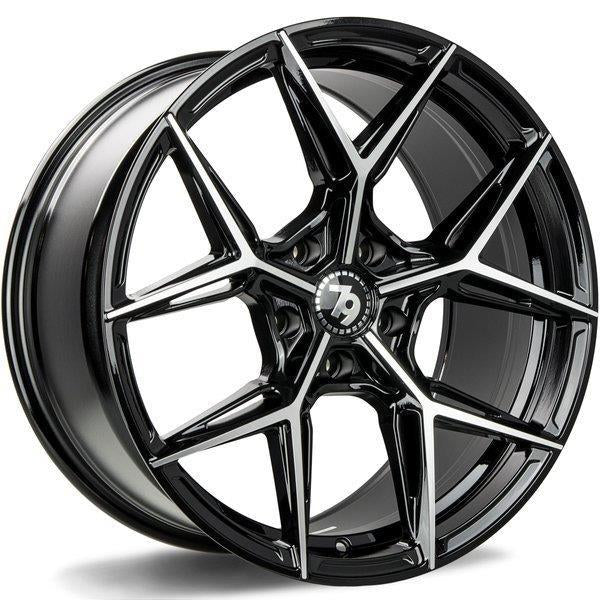 SCF-B Black Front Polished 8,5x19 5/112 ET35 CB66,5 60°