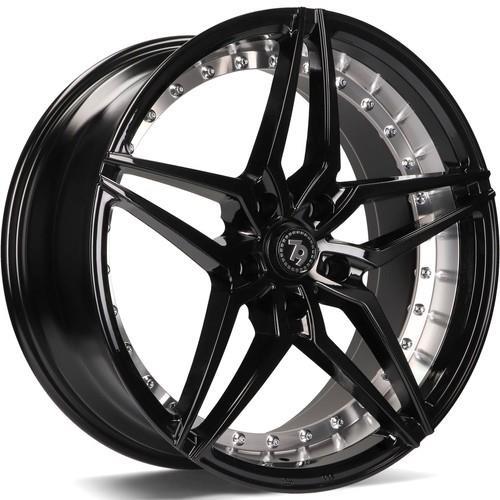 SV-AR Black glossy inner polished 9,5x19 5/120 ET35 CB74.1 60°