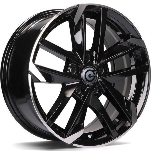 Rennes Black Front Polished 7x16 5/108 ET40 CB65,1 60°