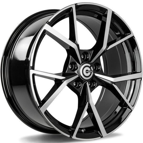 Predator Black Front Polished 8x18 5/112 ET45 CB57,1 60°
