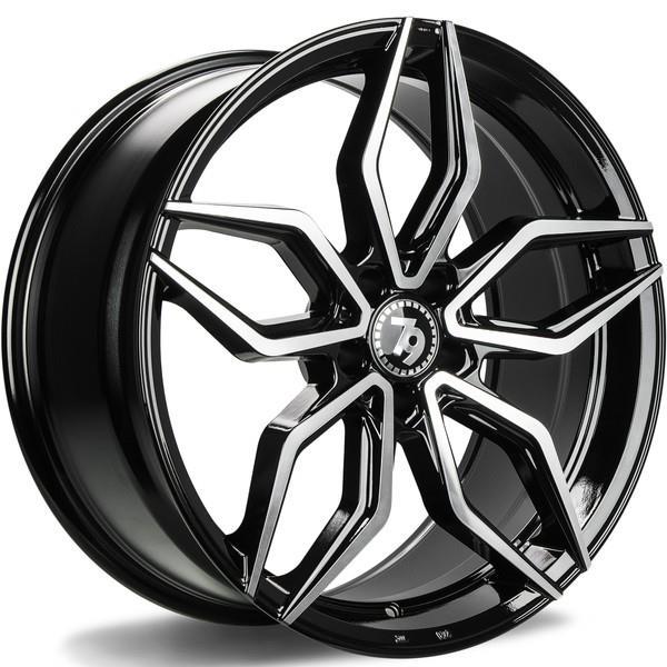 SCF-D Black Front Polished 8,5x19 5/112 ET35 CB66,5 60°