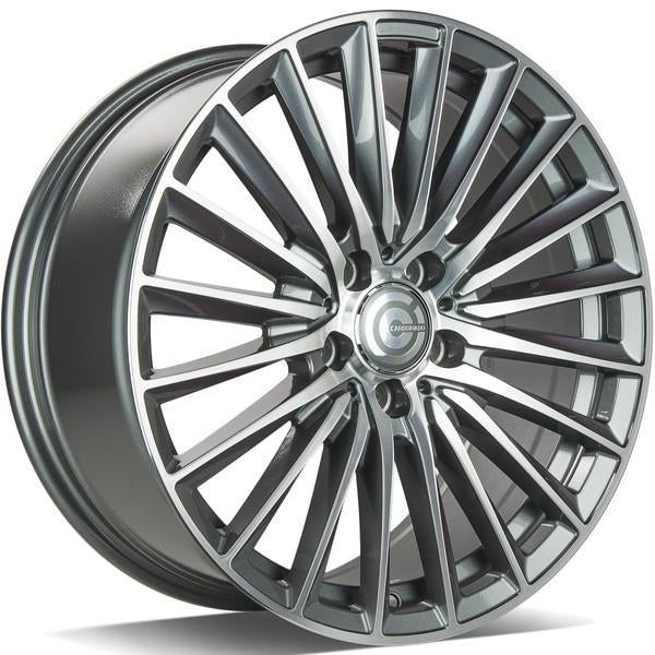 Prestige Anthracite Front Polished 75x17 5/112 ET45 CB66,6 60°