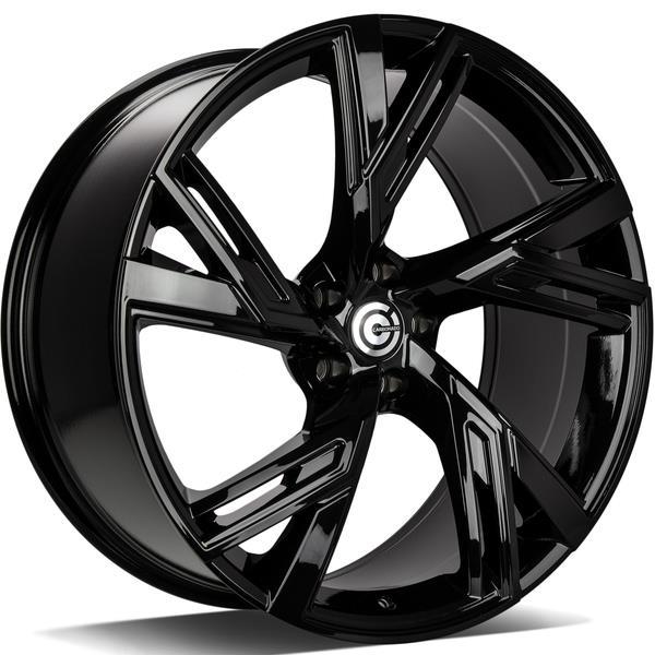 Rich Black Glossy 9,5x21 5/112 ET25 CB66,5 60°