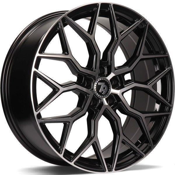 SV-K Black Front Polished 8,5x19 5/120 ET35 CB72.6 60°